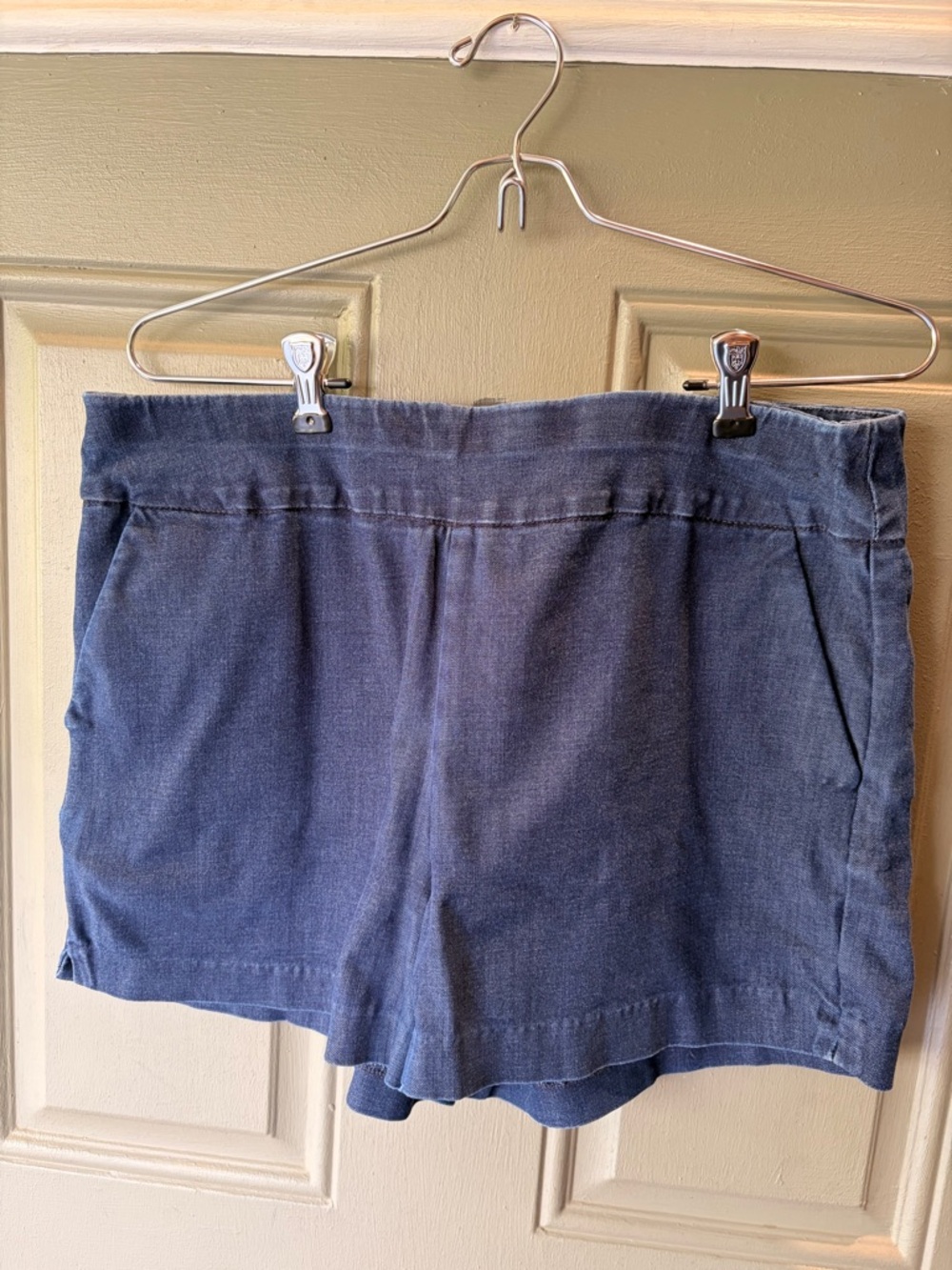 Women's Casual Navy Blue Shorts